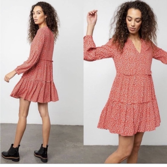 Rails women’s xxs everly carmine daisies mini dress - Picture 10 of 10